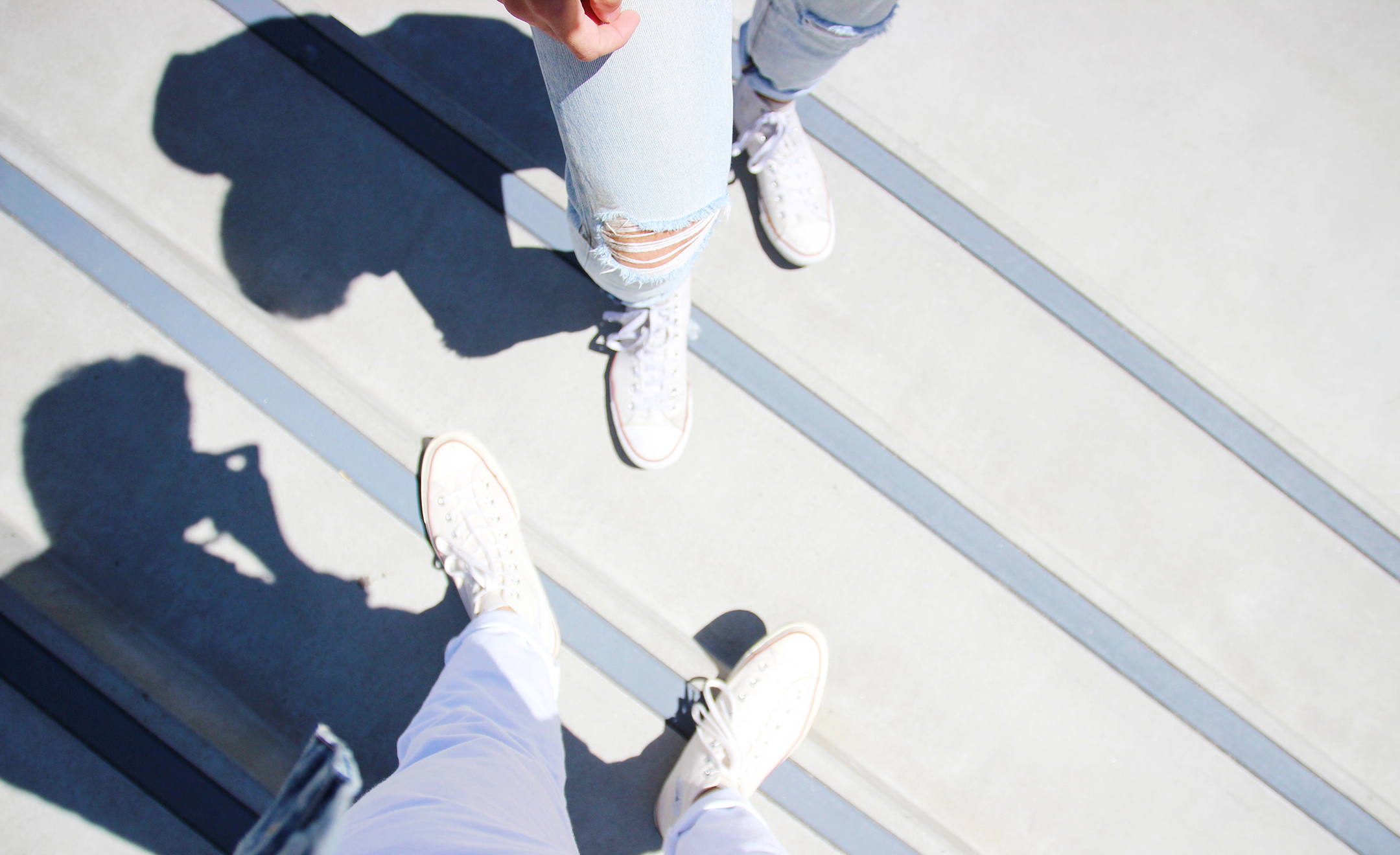 LOOKING UP, LITERALLY… WE’RE ON THE GROUND