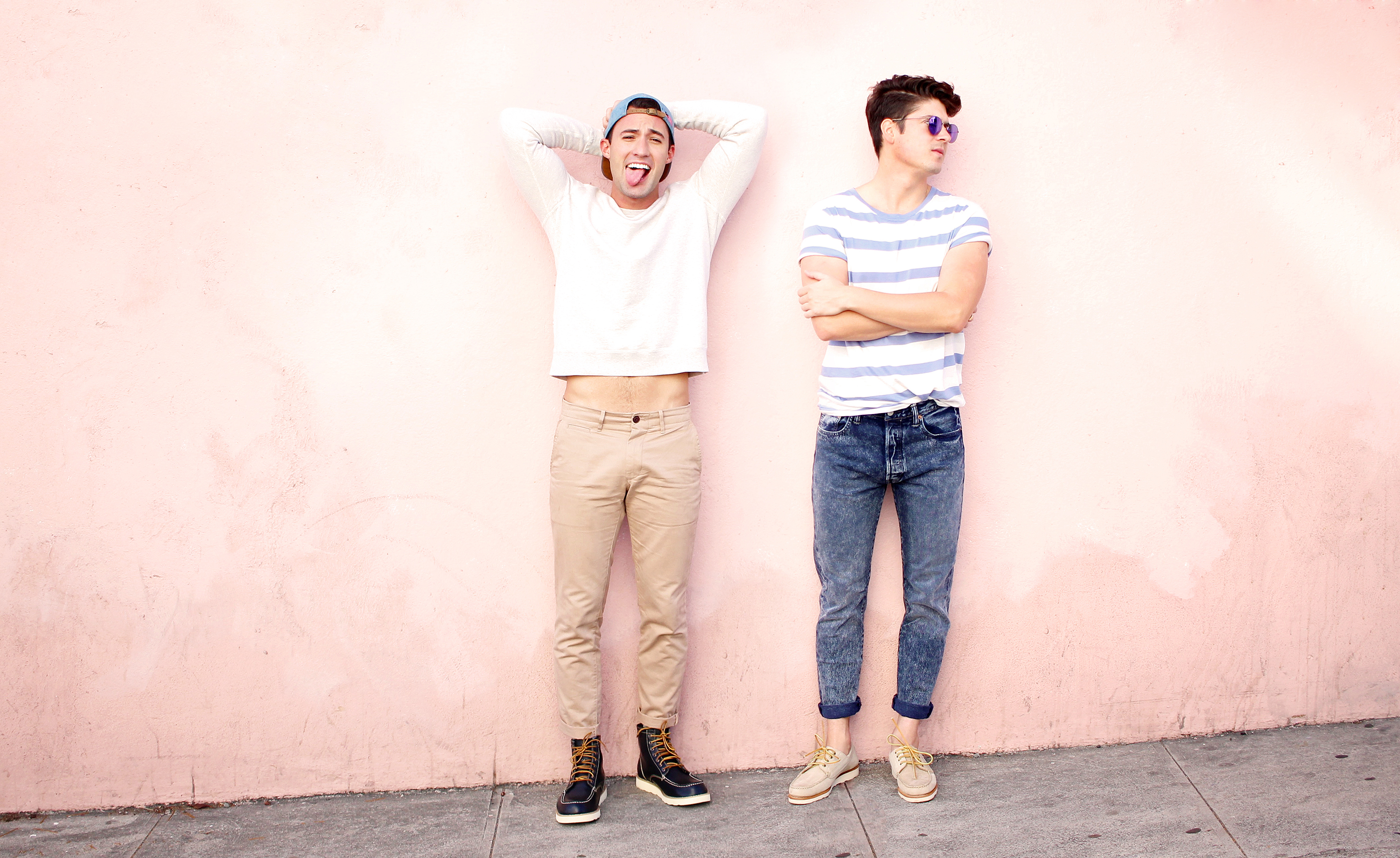 TWO WAYS TO DRESS LIKE A MAN-BOY